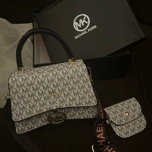 Michael Kors bag and coin purse